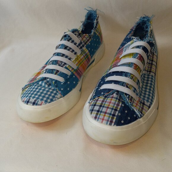 Rocket Dog Patchwork Canvas Sneakers - Picture 1 of 7